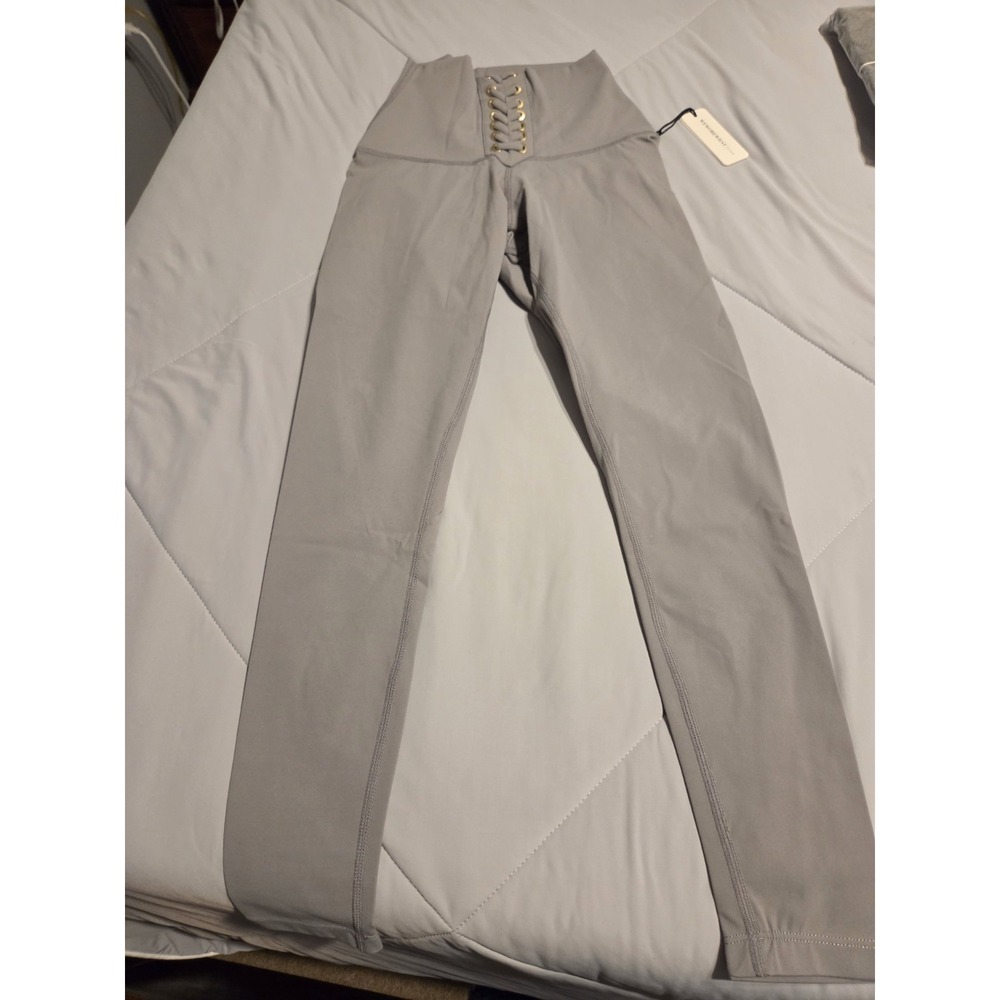 WEWOREWHAT Lace-Up High-Rise Leggings Size‎ XS
